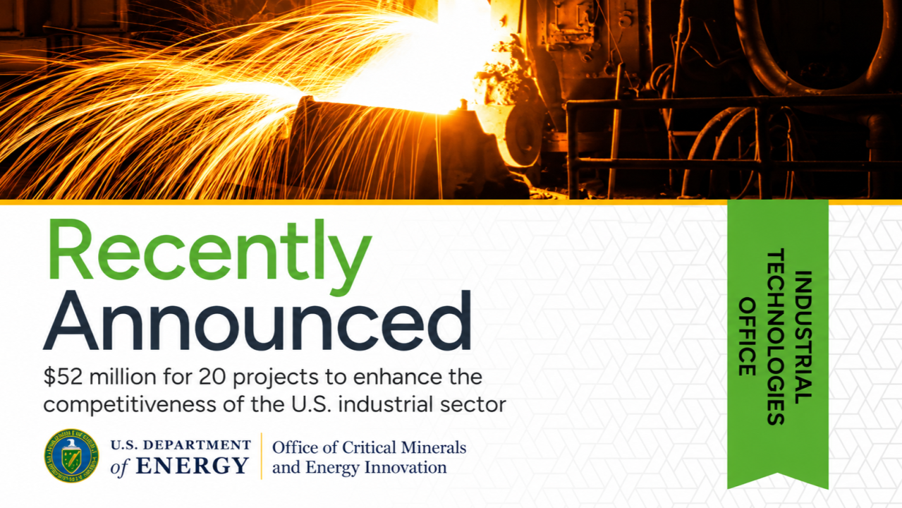 Twenty Projects, Fifty-Two Million Dollars, and a Scoring Rubric Hiding in Plain Sight
DOE just published what a winning industrial application looks